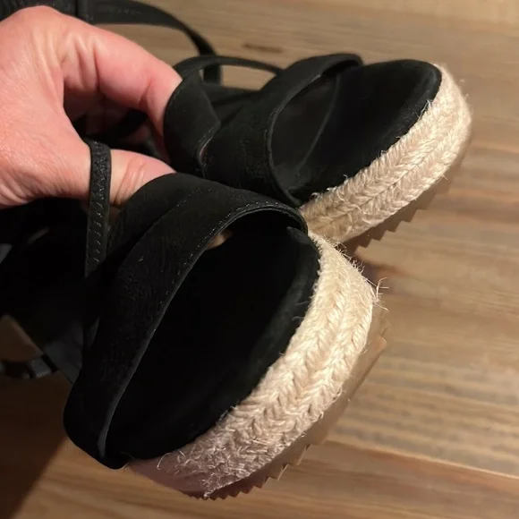 Eileen Fisher New Strappy Sandals Wedge 8.5 - Picture 7 of 7